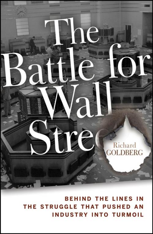 Cover of the book The Battle for Wall Street by Richard Goldberg, Wiley