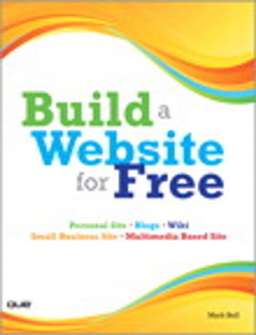 Cover of the book Build a Website for Free by Mark William Bell, Pearson Education