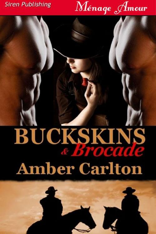 Cover of the book Buckskins And Brocade by Amber Carlton, Siren-BookStrand