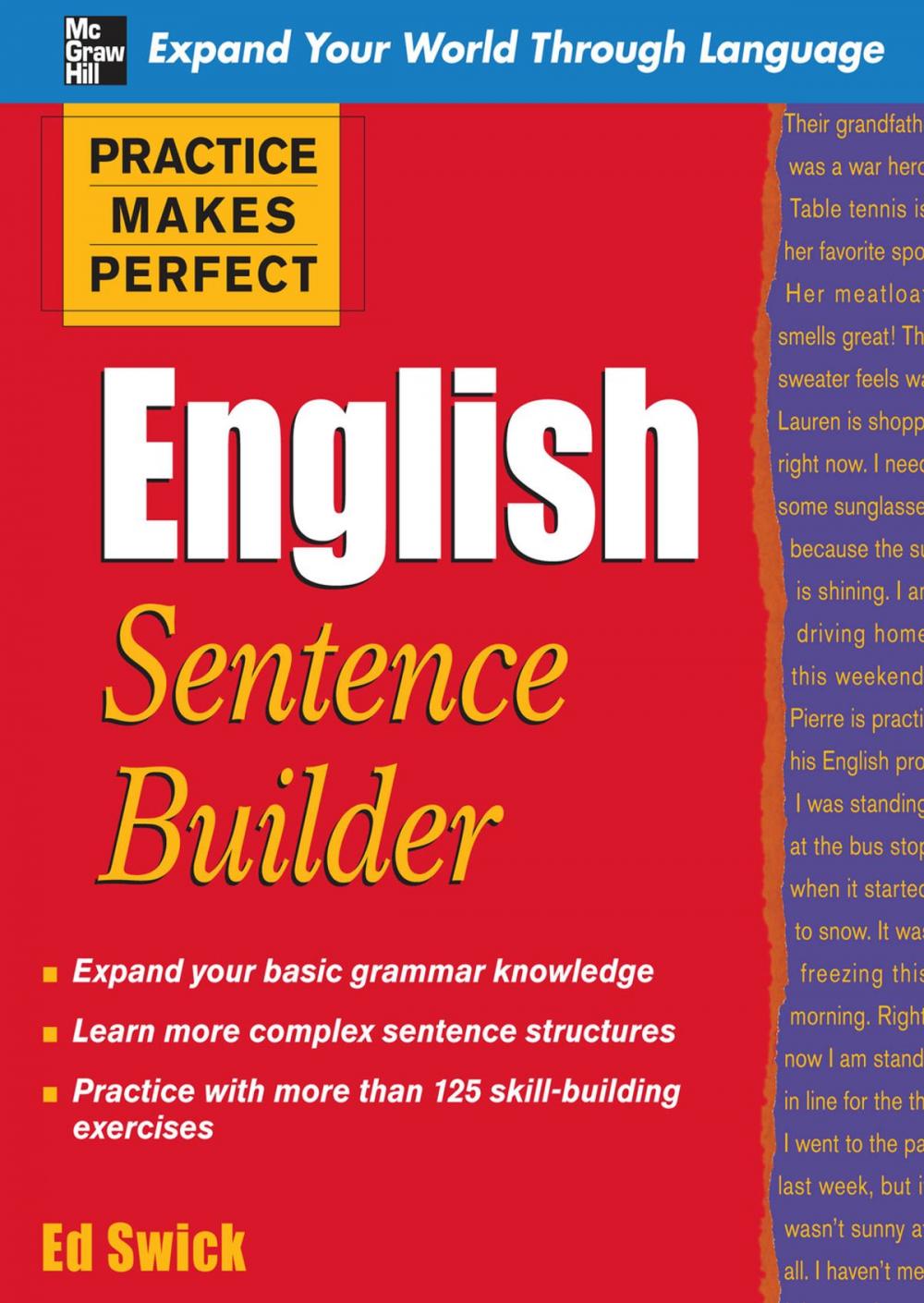 Big bigCover of Practice Makes Perfect English Sentence Builder