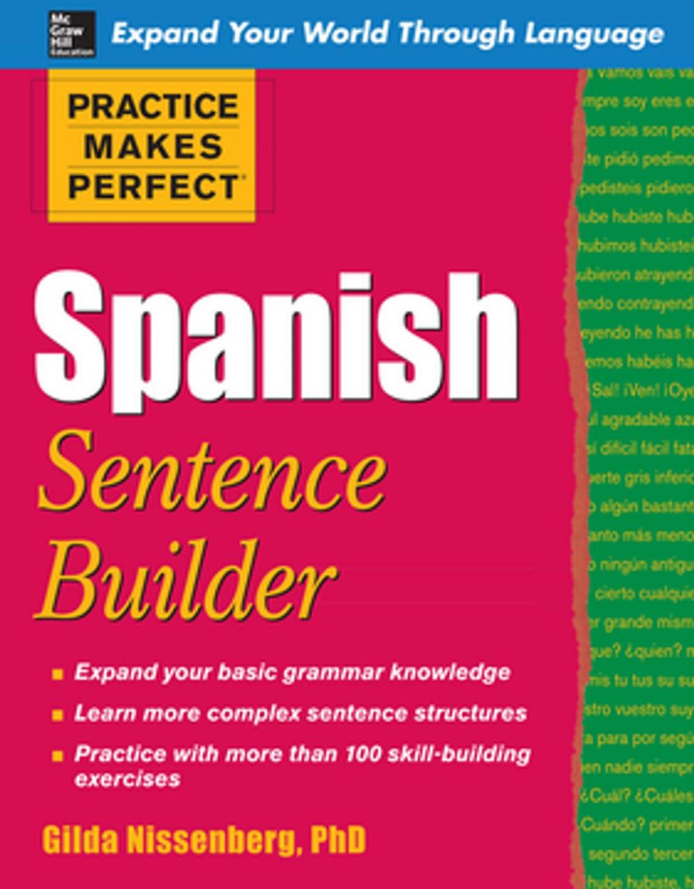 Big bigCover of Practice Makes Perfect Spanish Sentence Builder