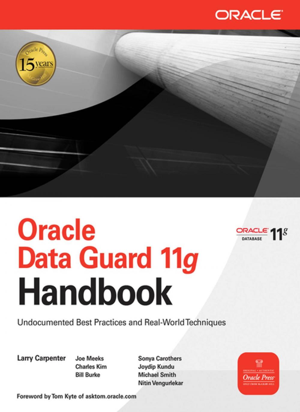 Big bigCover of Oracle Data Guard 11g Handbook