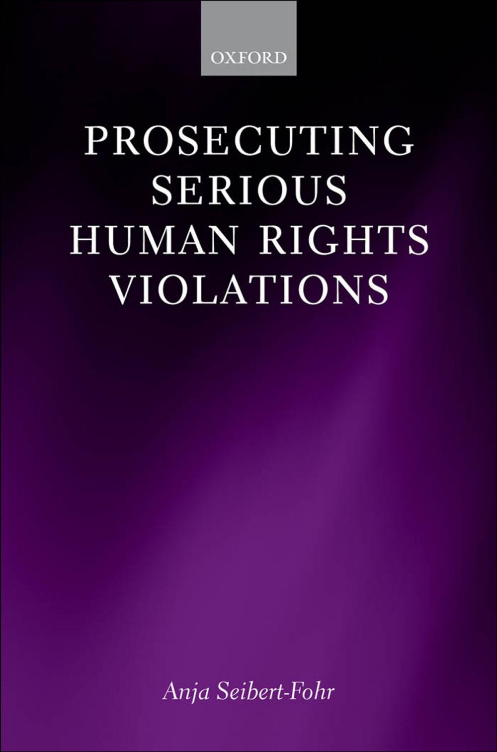 Big bigCover of Prosecuting Serious Human Rights Violations