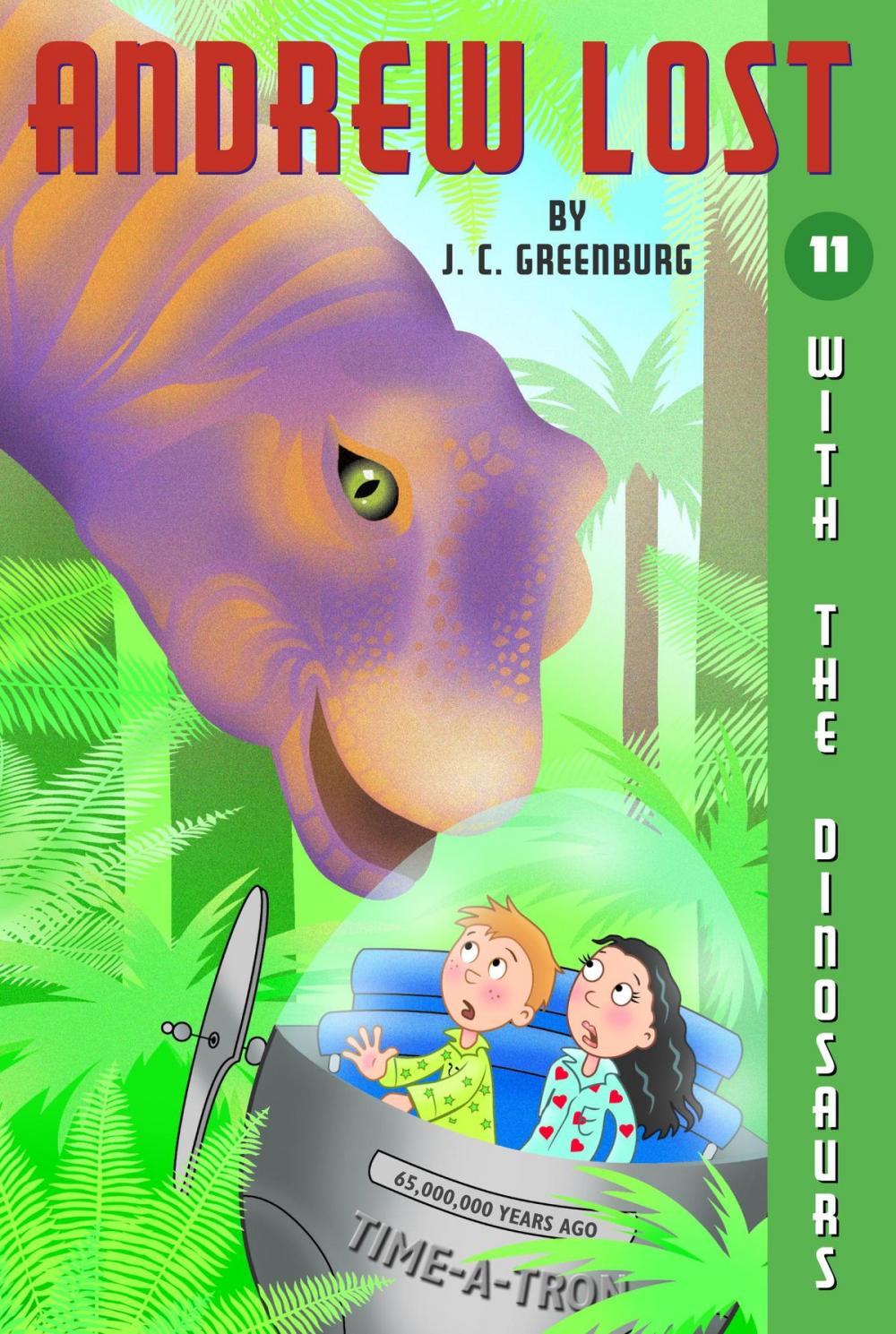 Big bigCover of Andrew Lost #11: With the Dinosaurs