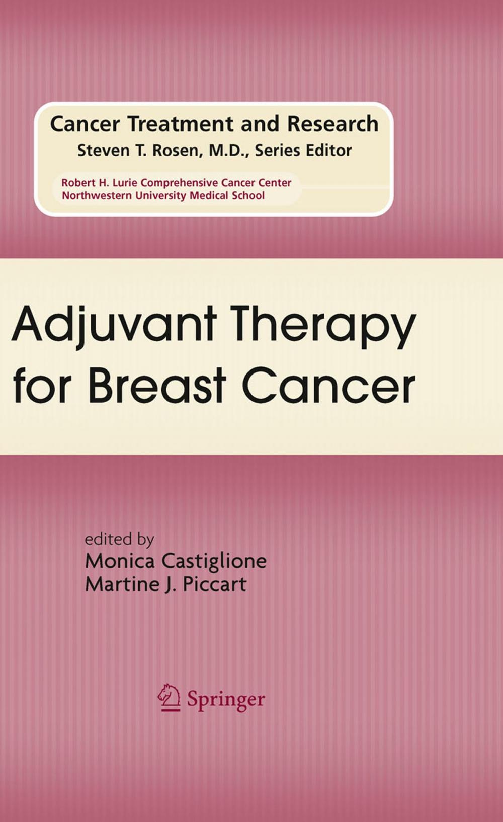 Big bigCover of Adjuvant Therapy for Breast Cancer