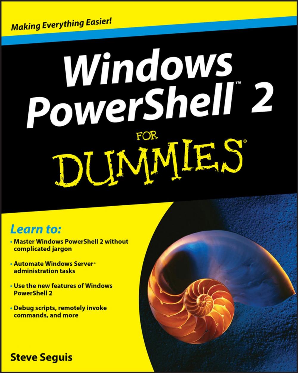 Big bigCover of Windows PowerShell 2 For Dummies