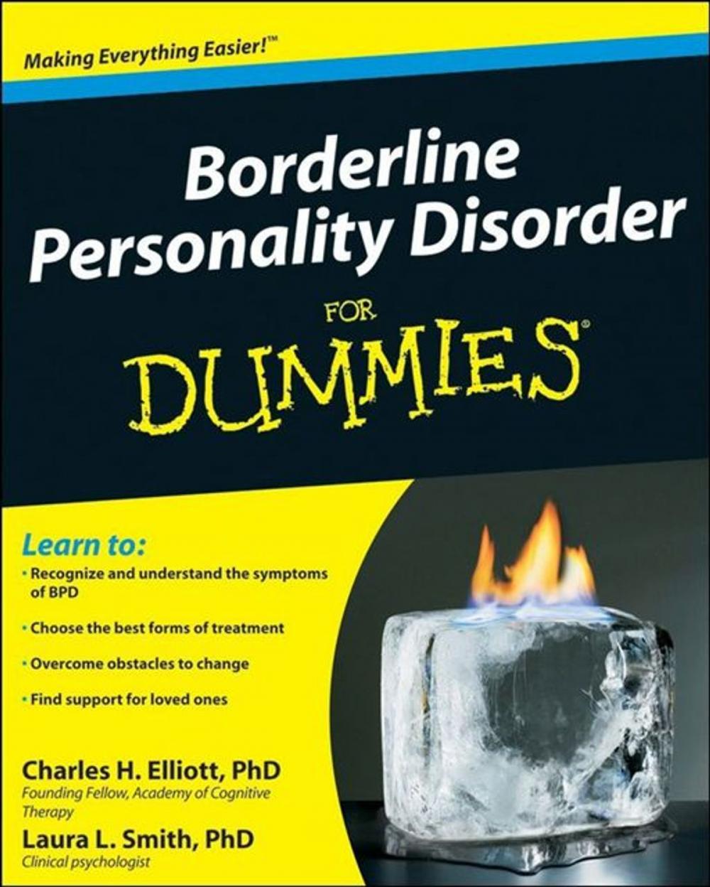 Big bigCover of Borderline Personality Disorder For Dummies