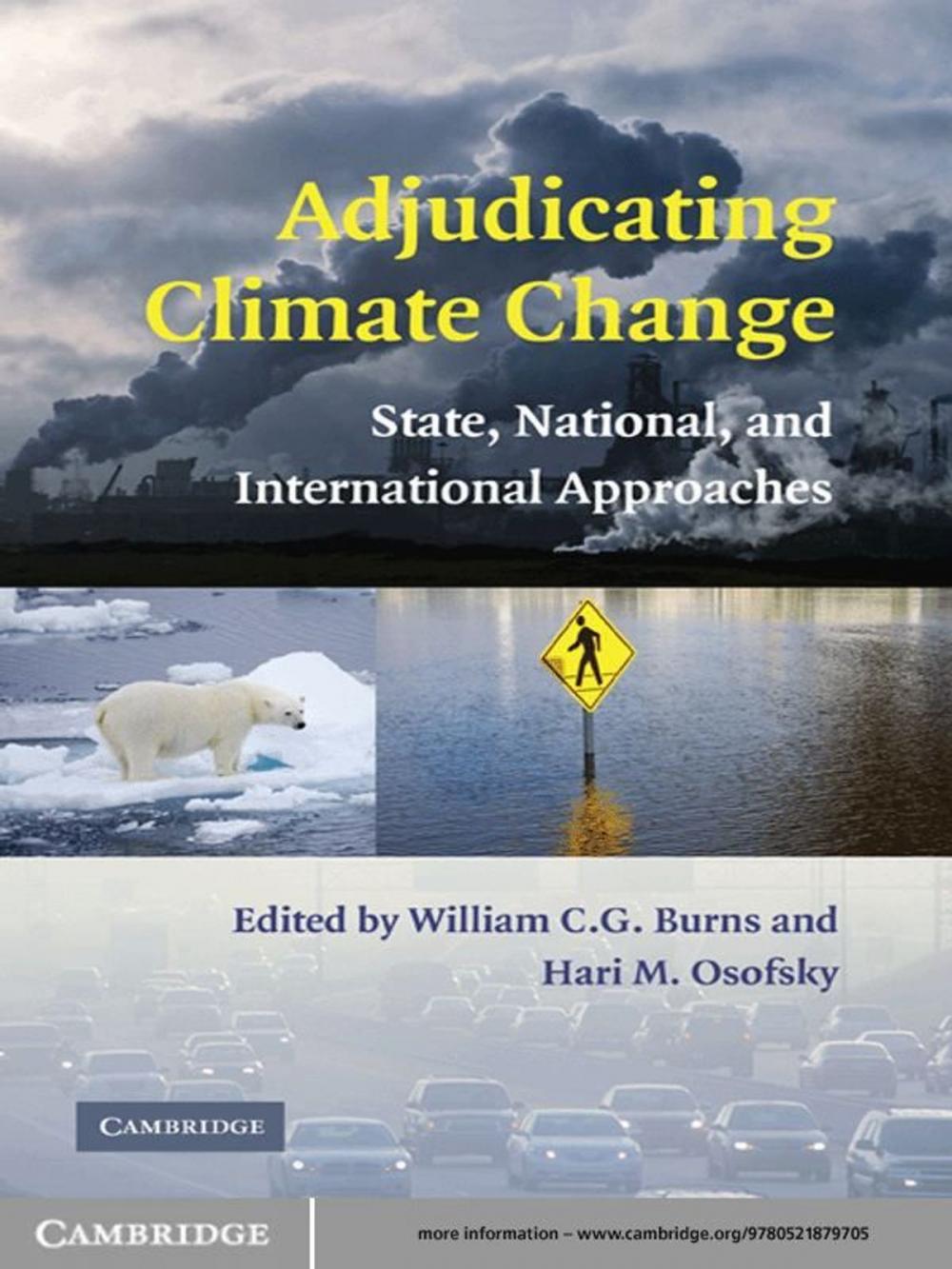 Big bigCover of Adjudicating Climate Change