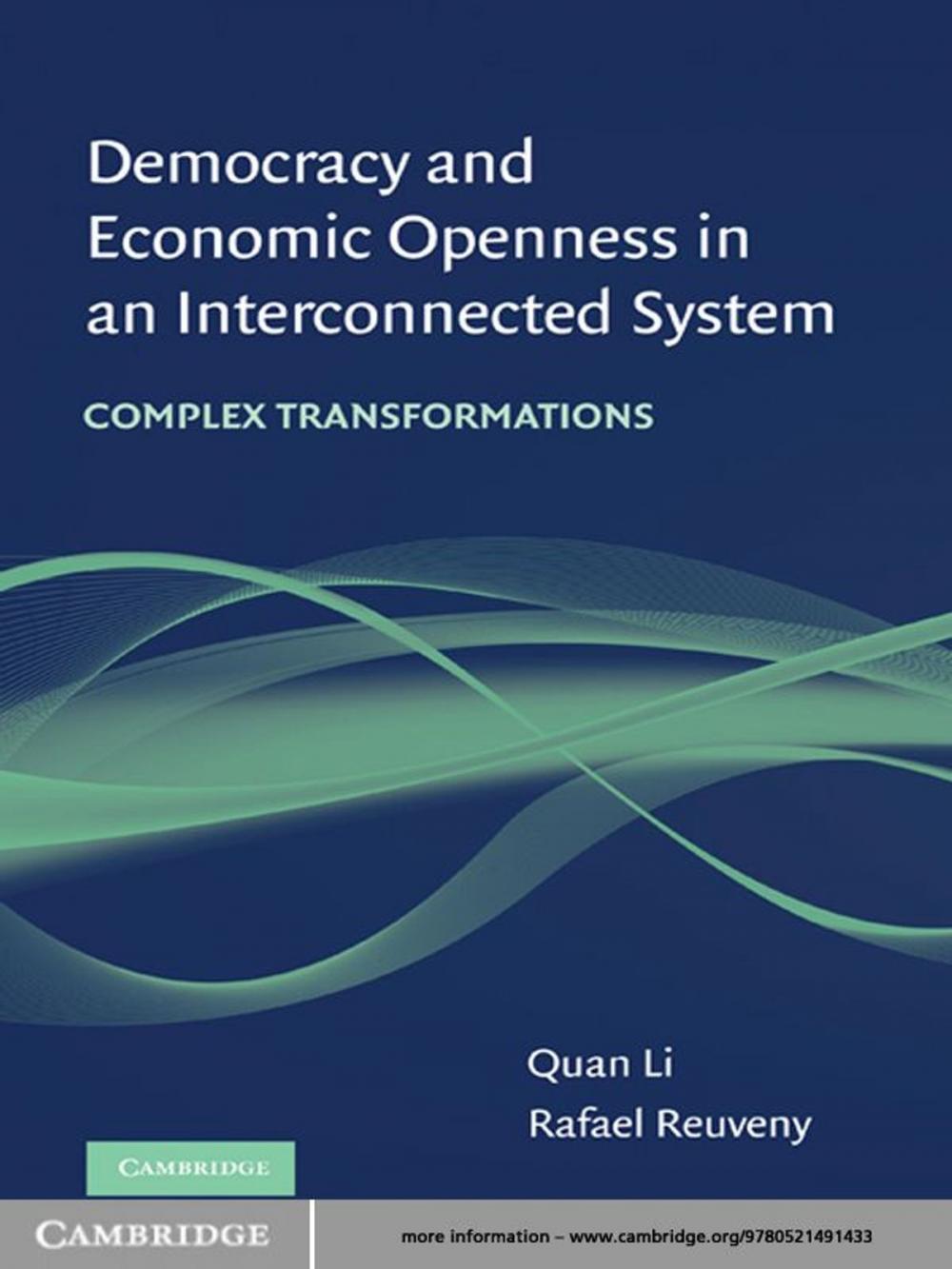 Big bigCover of Democracy and Economic Openness in an Interconnected System