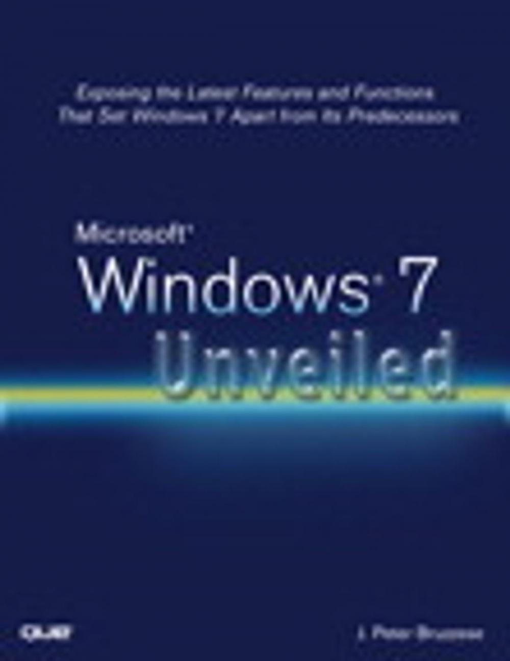 Big bigCover of Microsoft Windows 7 Unveiled