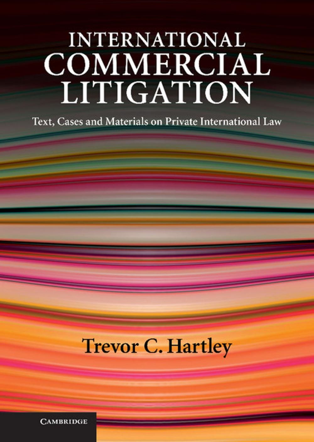 Big bigCover of International Commercial Litigation