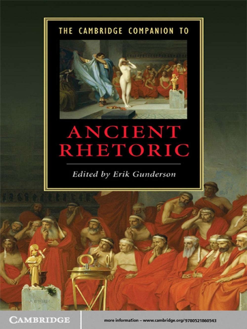 Big bigCover of The Cambridge Companion to Ancient Rhetoric