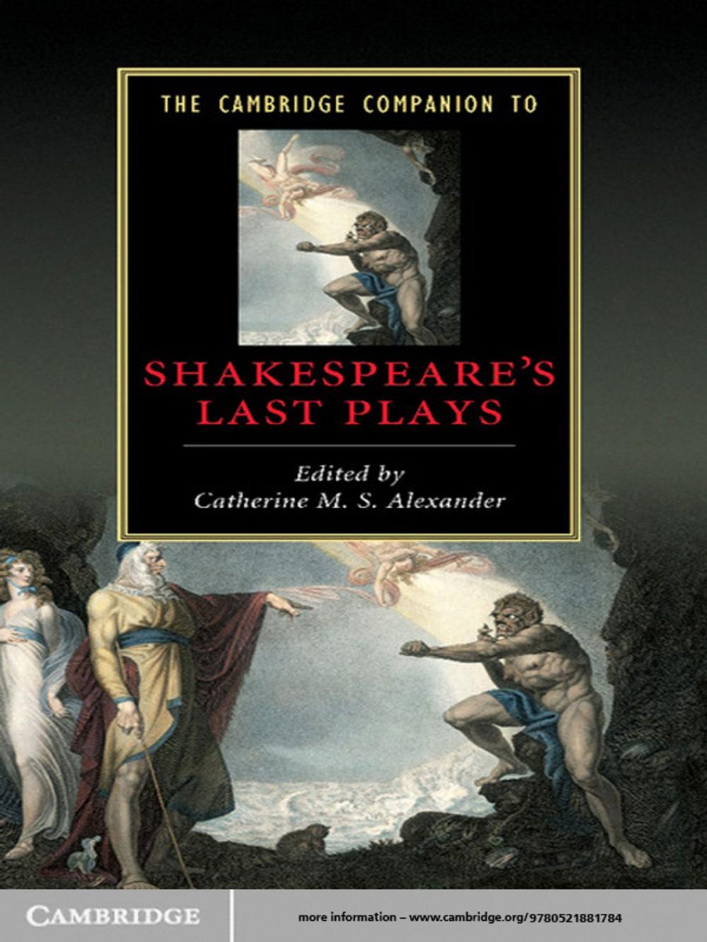 Big bigCover of The Cambridge Companion to Shakespeare's Last Plays