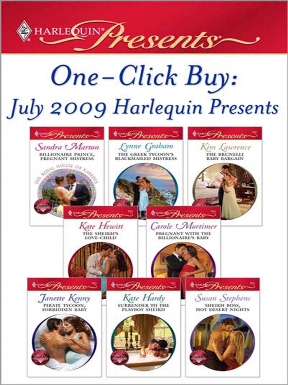 Big bigCover of One-Click Buy: July 2009 Harlequin Presents