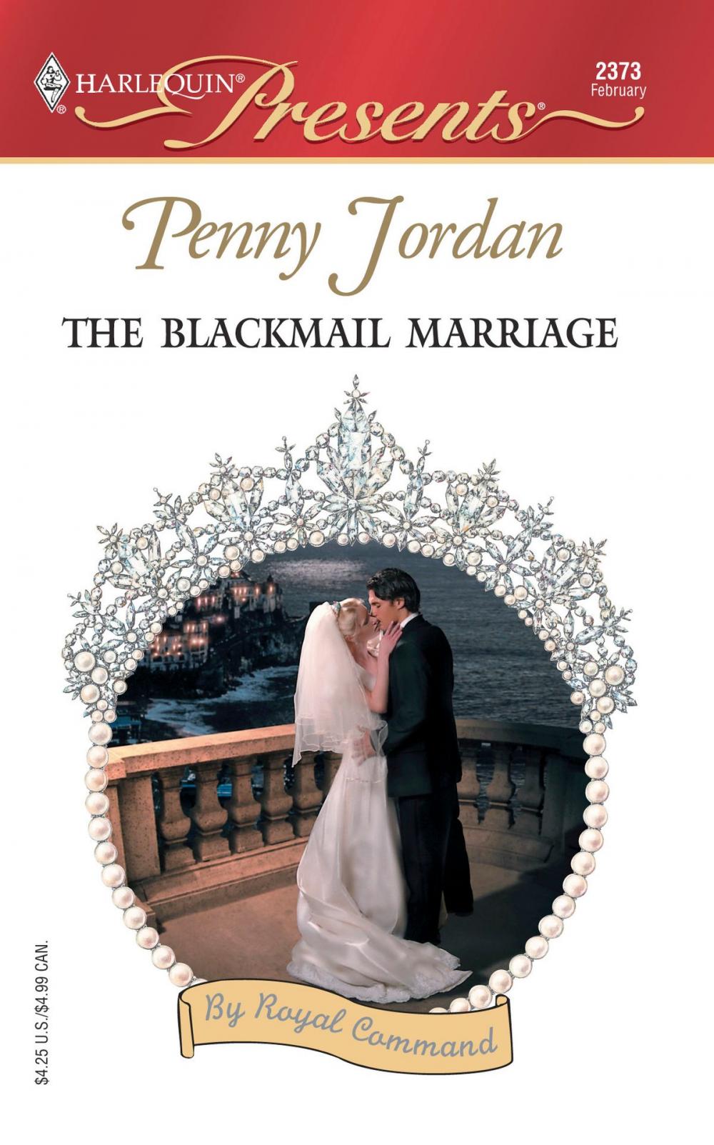 Big bigCover of The Blackmail Marriage