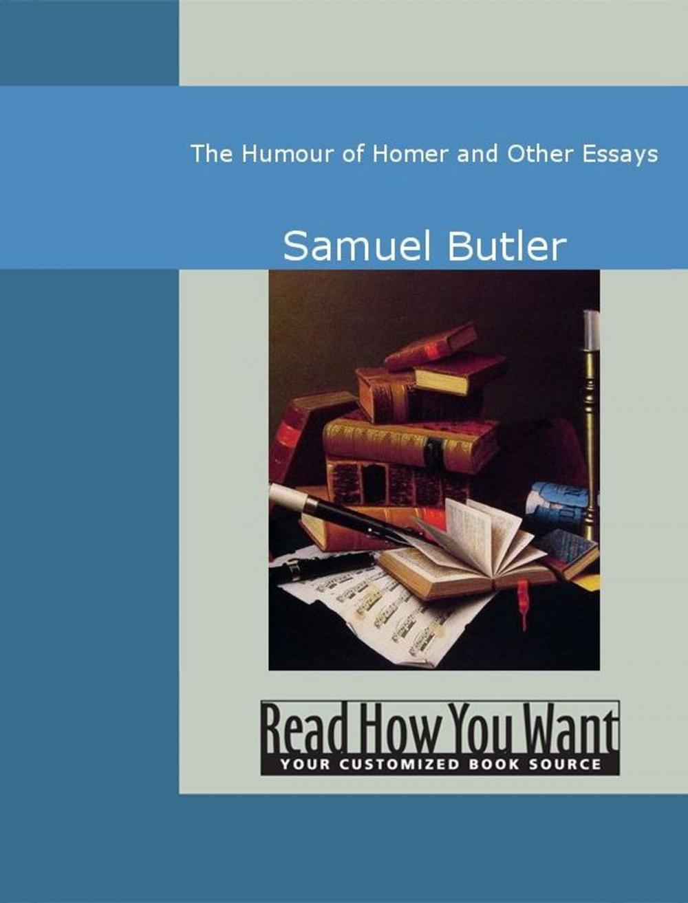 Big bigCover of The Humour Of Homer And Other Essays