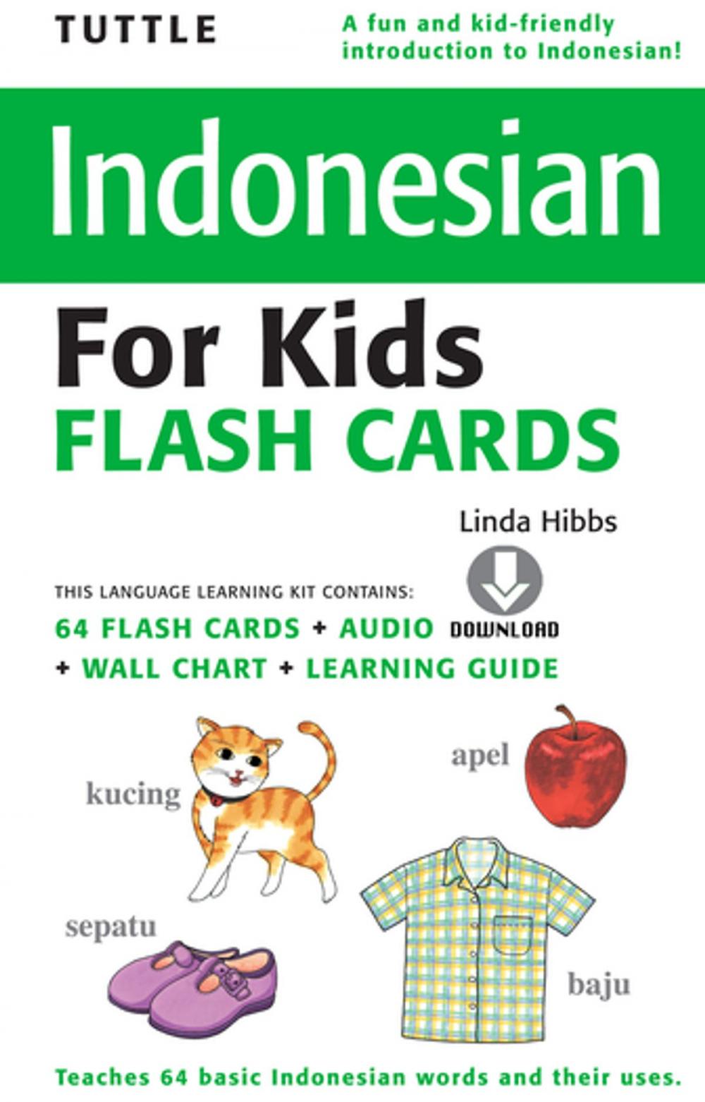 Big bigCover of Tuttle Indonesian for Kids Flash Cards