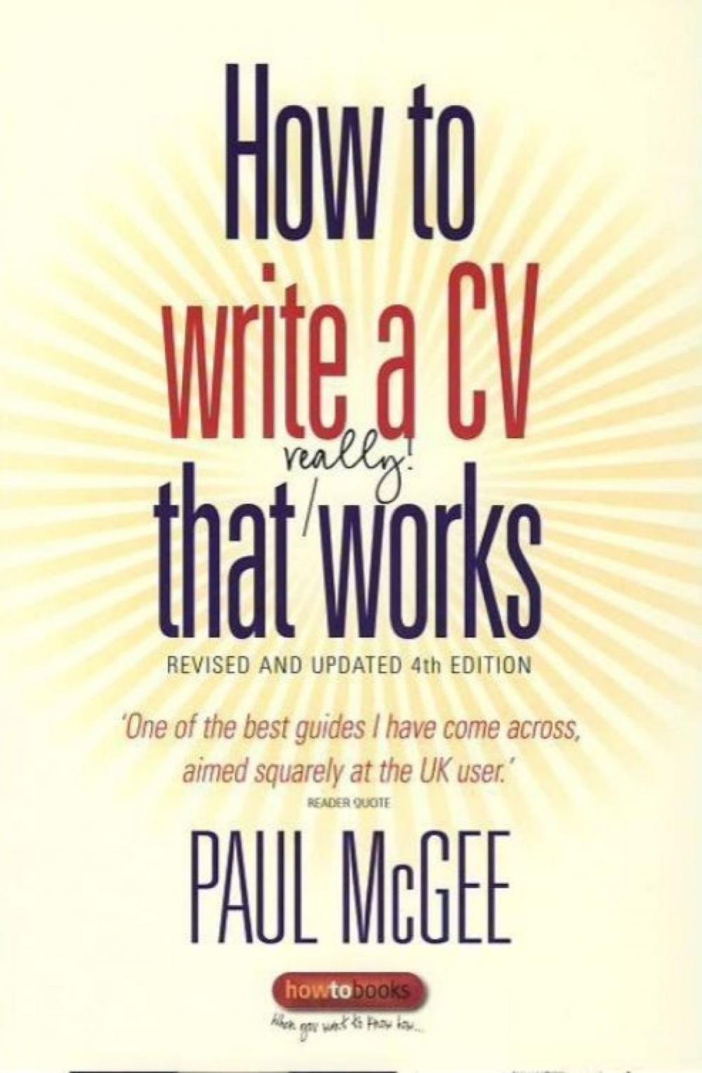 Big bigCover of How to write a CV that really works