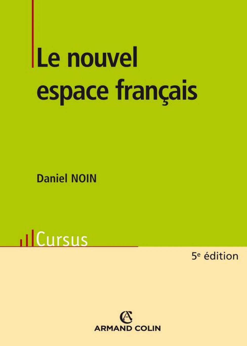 Big bigCover of Le nouvel espace français