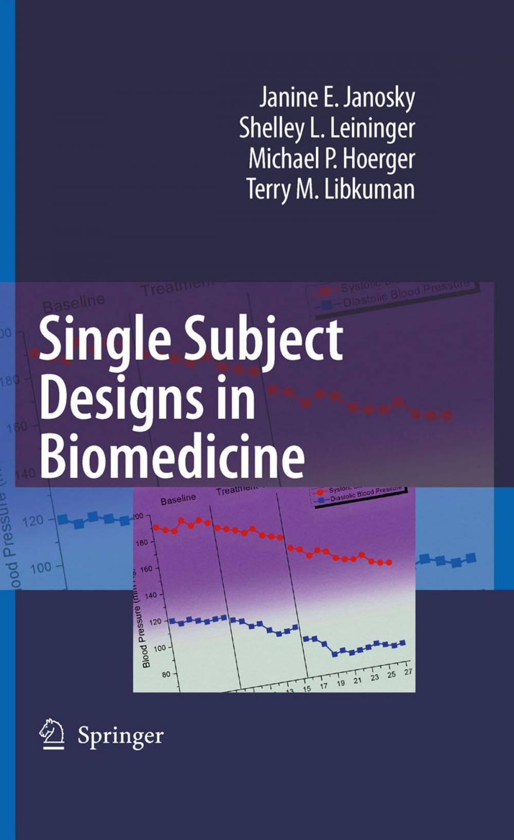 Big bigCover of Single Subject Designs in Biomedicine