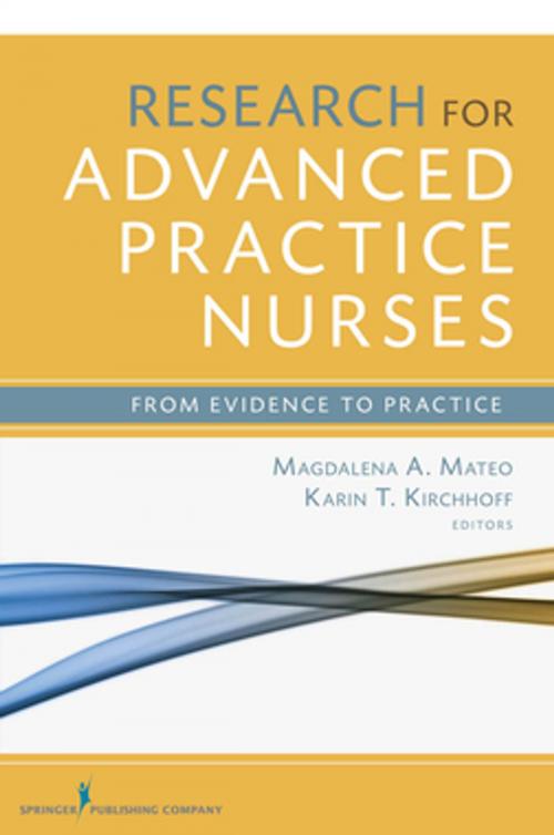 Cover of the book Research for Advanced Practice Nurses by , Springer Publishing Company