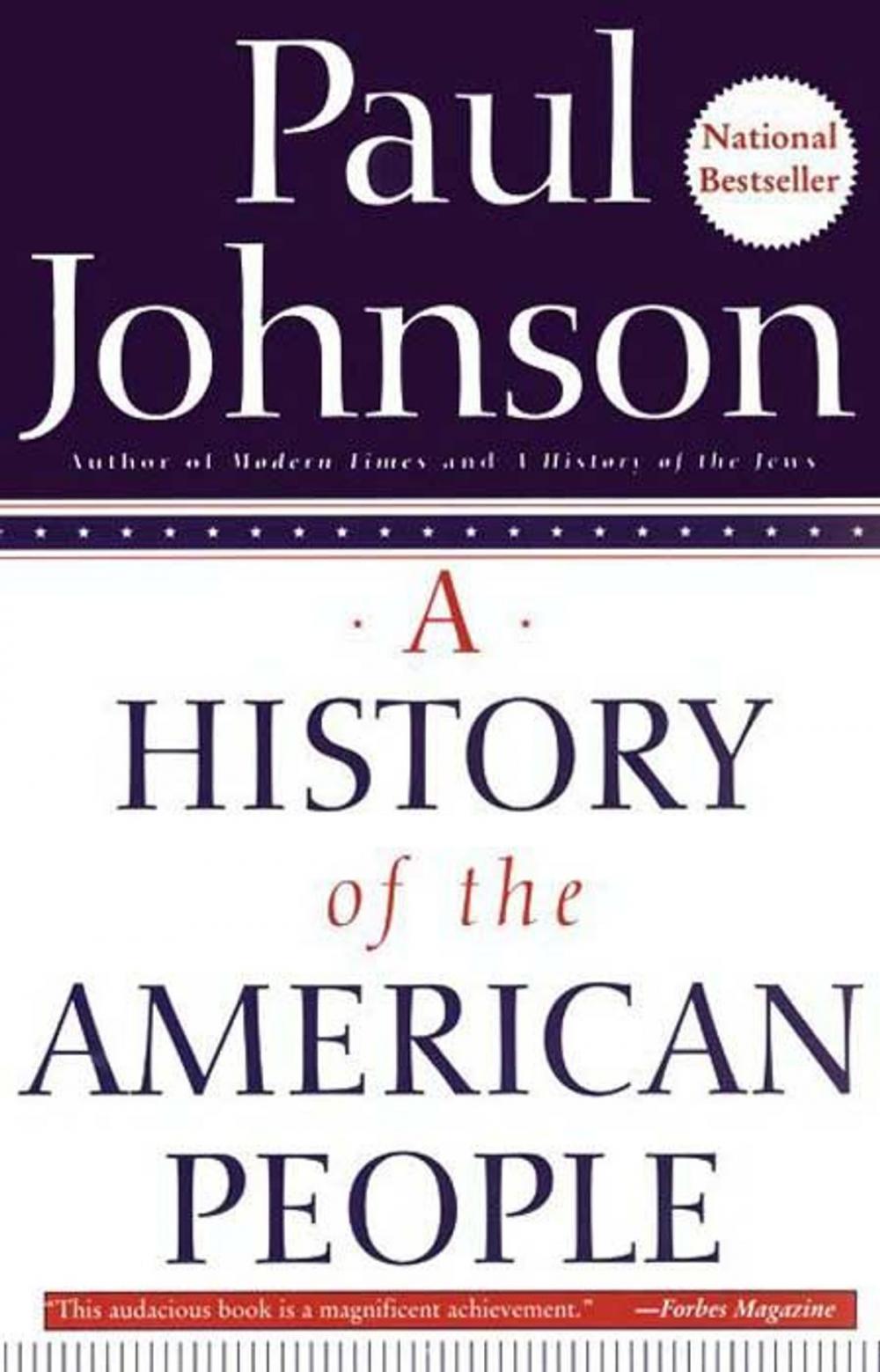 Big bigCover of A History of the American People