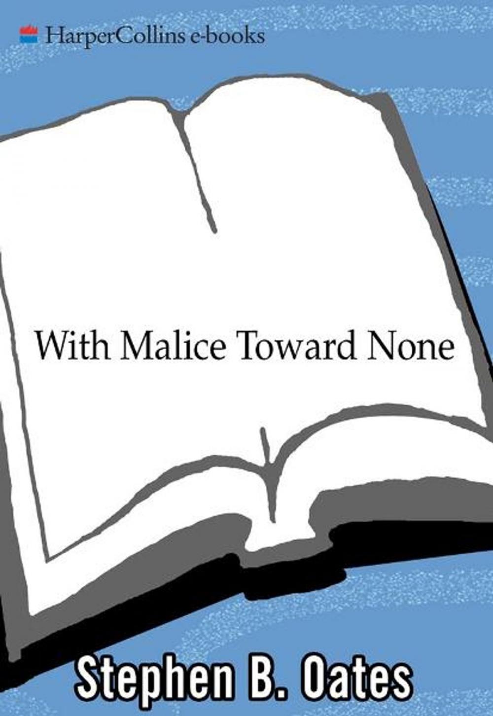 Big bigCover of With Malice Toward None