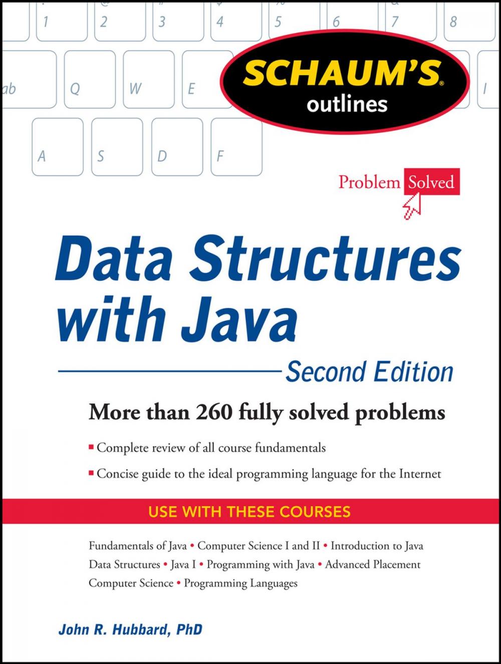 Big bigCover of Schaum's Outline of Data Structures with Java, 2ed