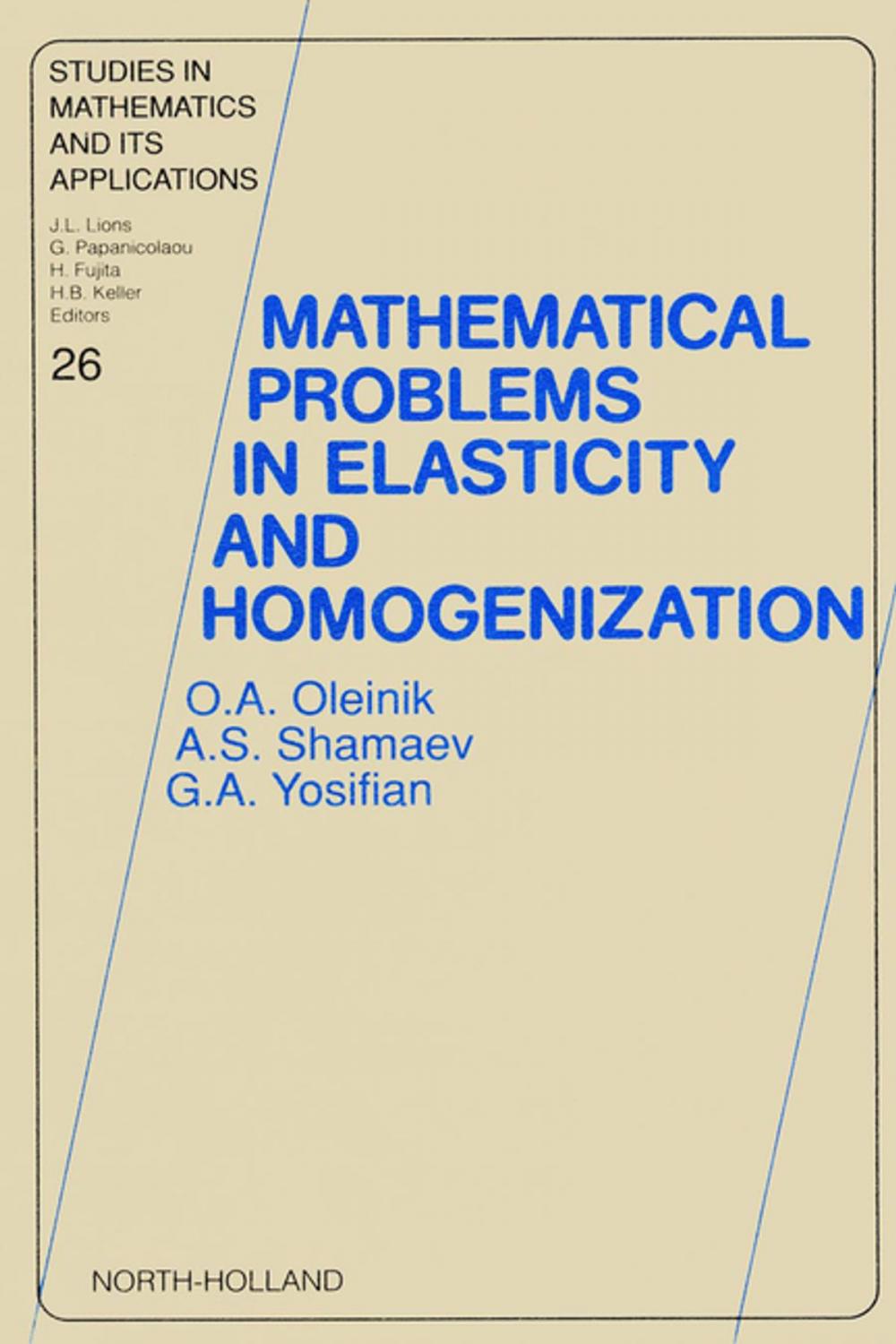 Big bigCover of Mathematical Problems in Elasticity and Homogenization