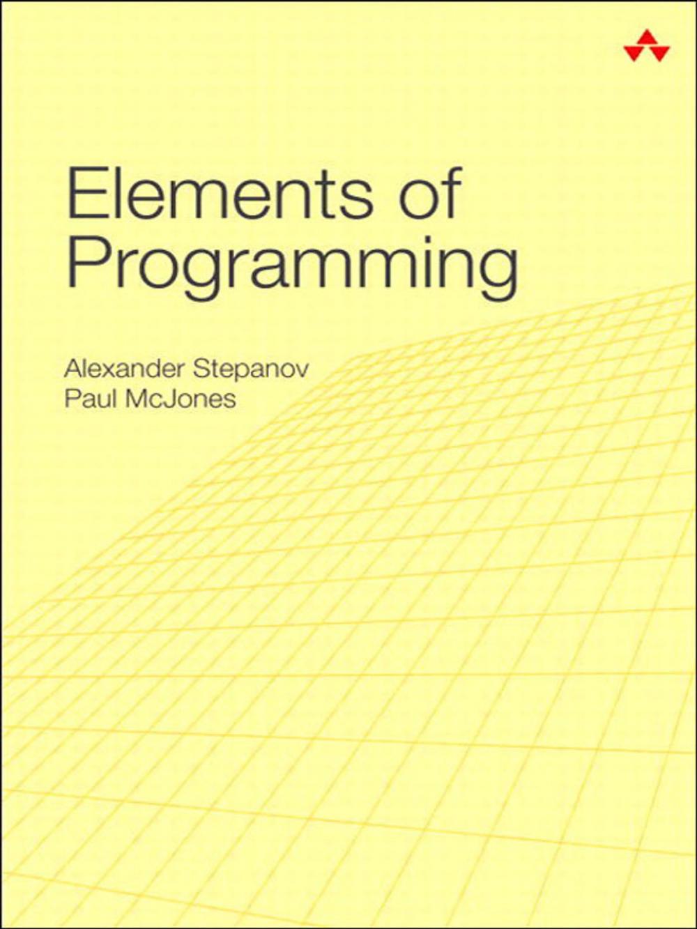 Big bigCover of Elements of Programming