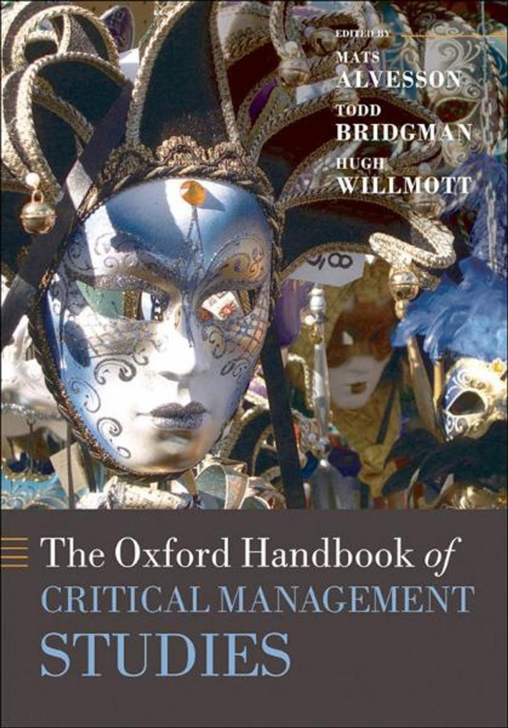 Big bigCover of The Oxford Handbook of Critical Management Studies