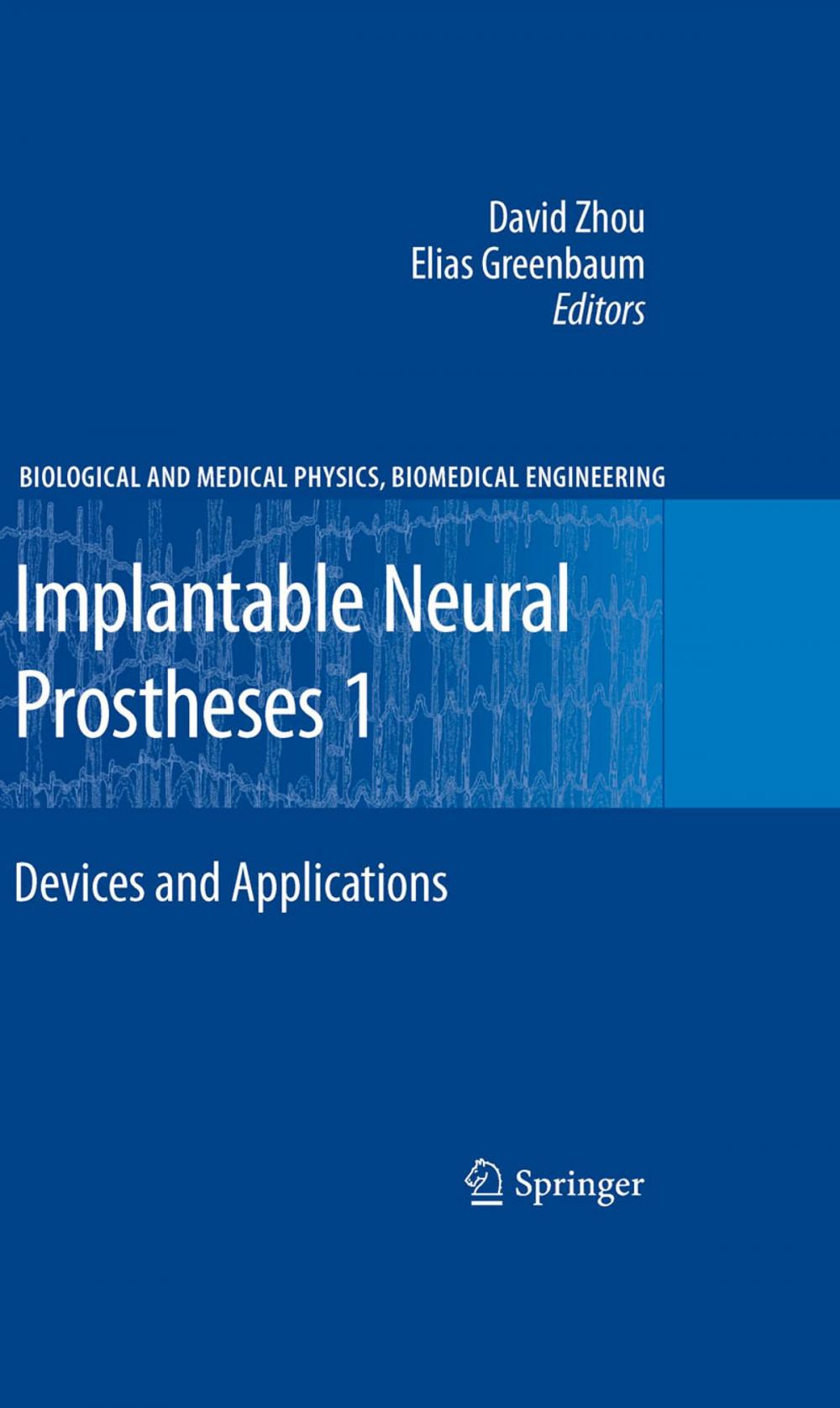 Big bigCover of Implantable Neural Prostheses 1