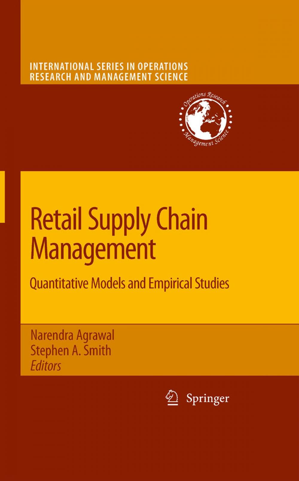 Big bigCover of Retail Supply Chain Management