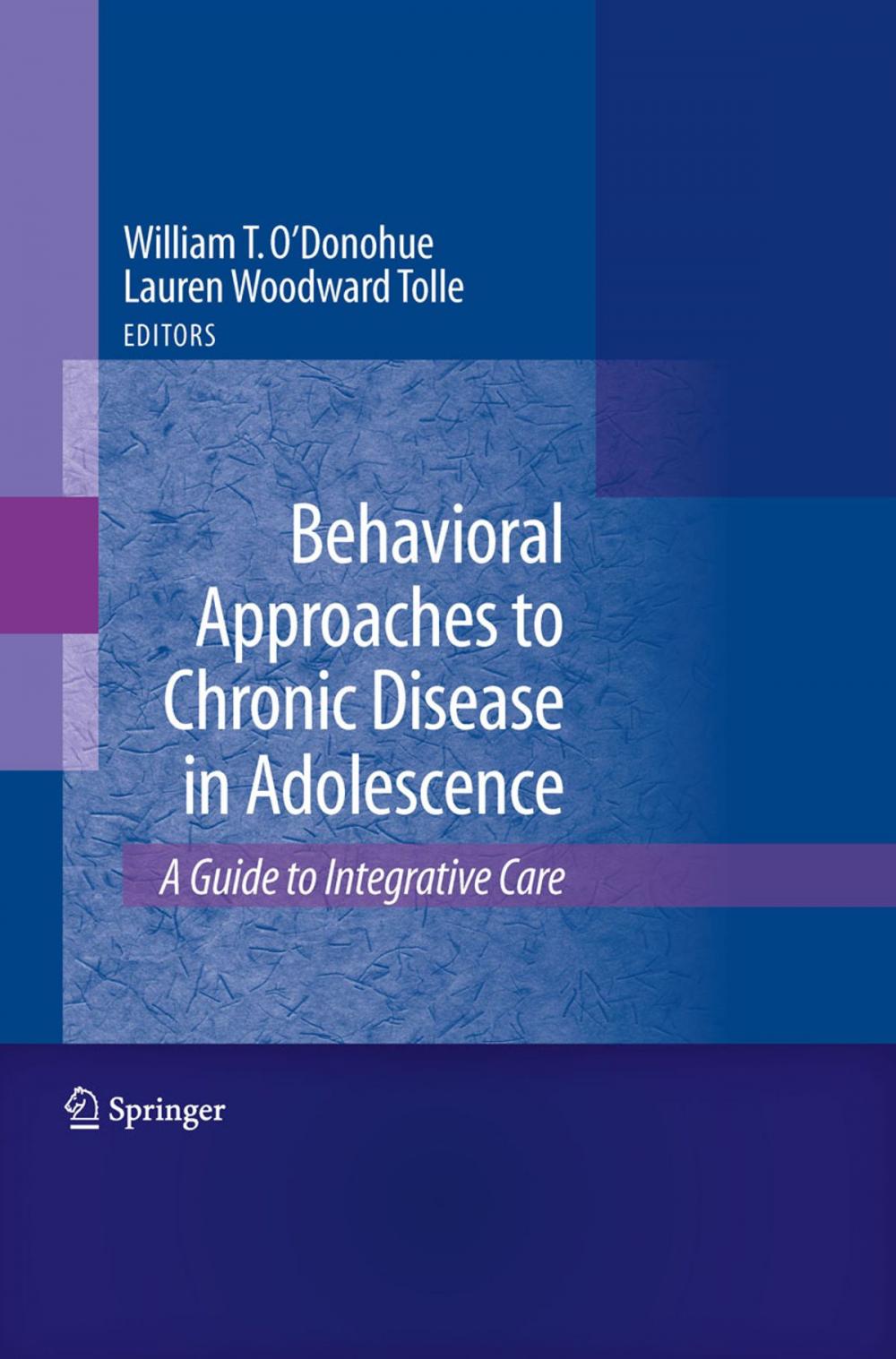 Big bigCover of Behavioral Approaches to Chronic Disease in Adolescence