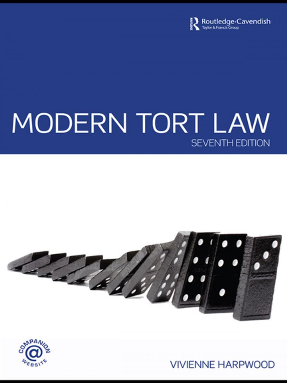 Big bigCover of Modern Tort Law