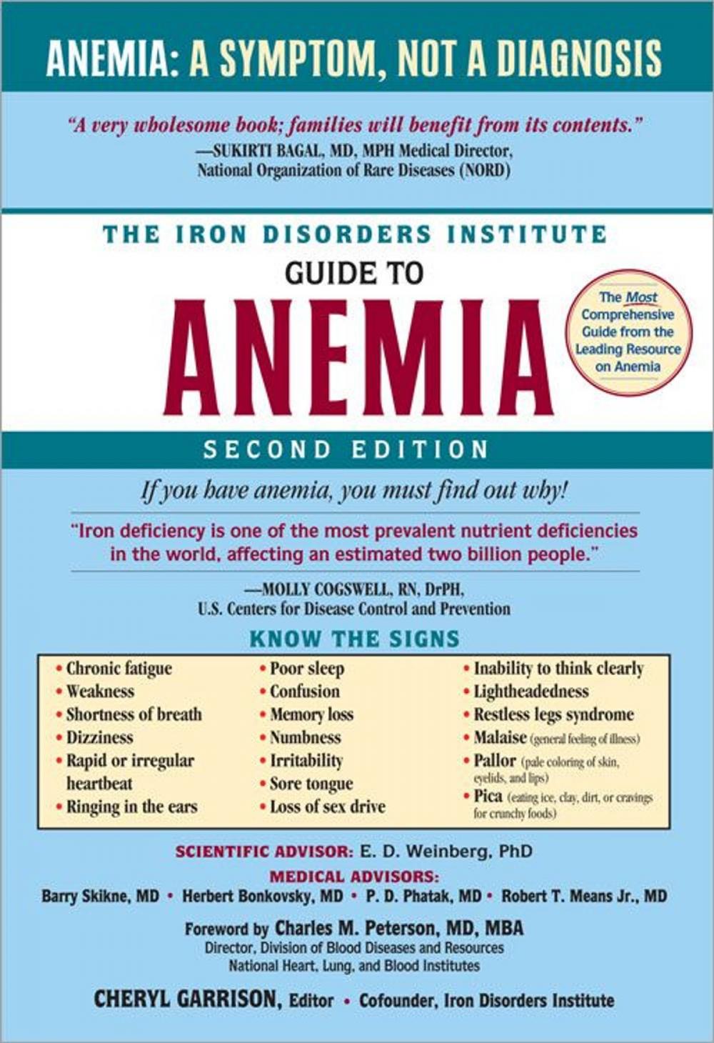 Big bigCover of Iron Disorders Institute Guide to Anemia