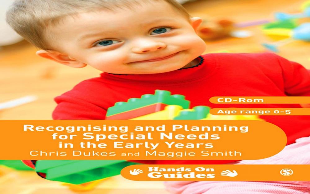 Big bigCover of Recognising and Planning for Special Needs in the Early Years