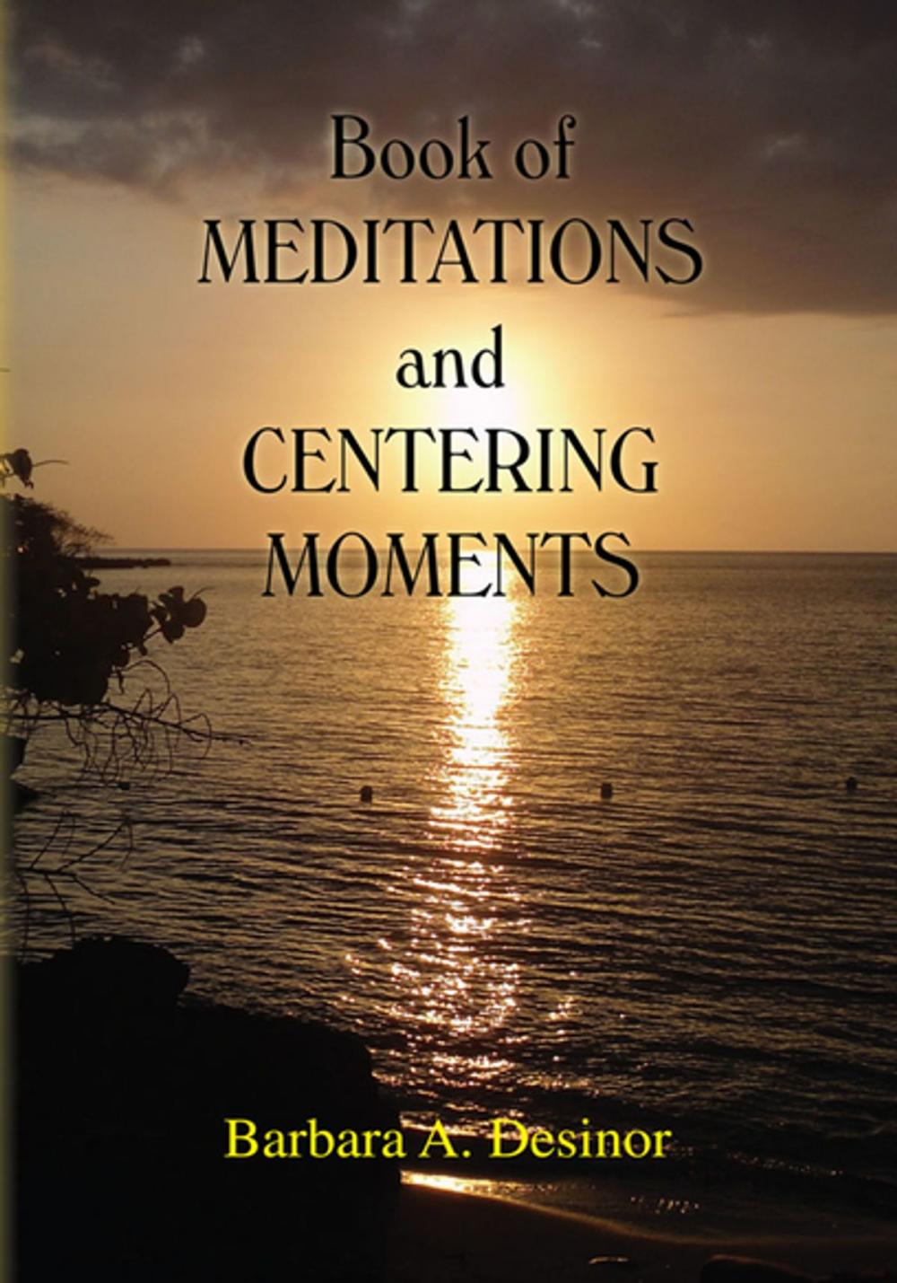 Big bigCover of Book of Meditations and Centering Moments