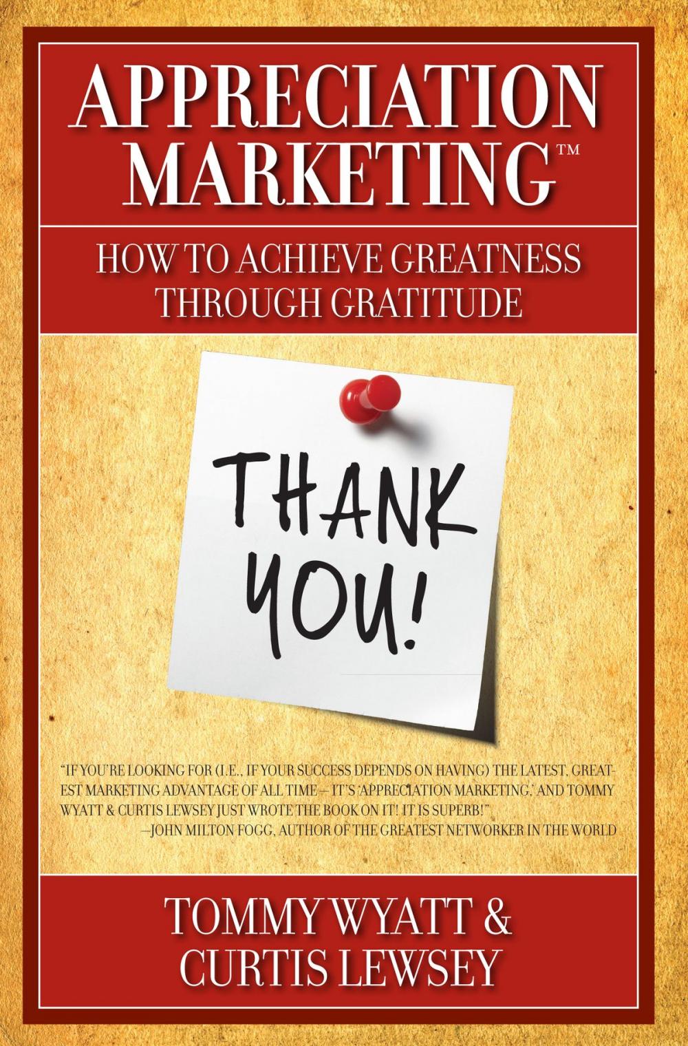 Big bigCover of Appreciation Marketing®