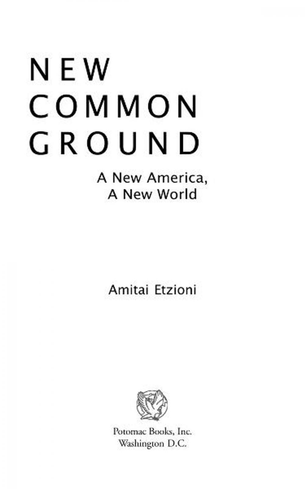 Big bigCover of New Common Ground