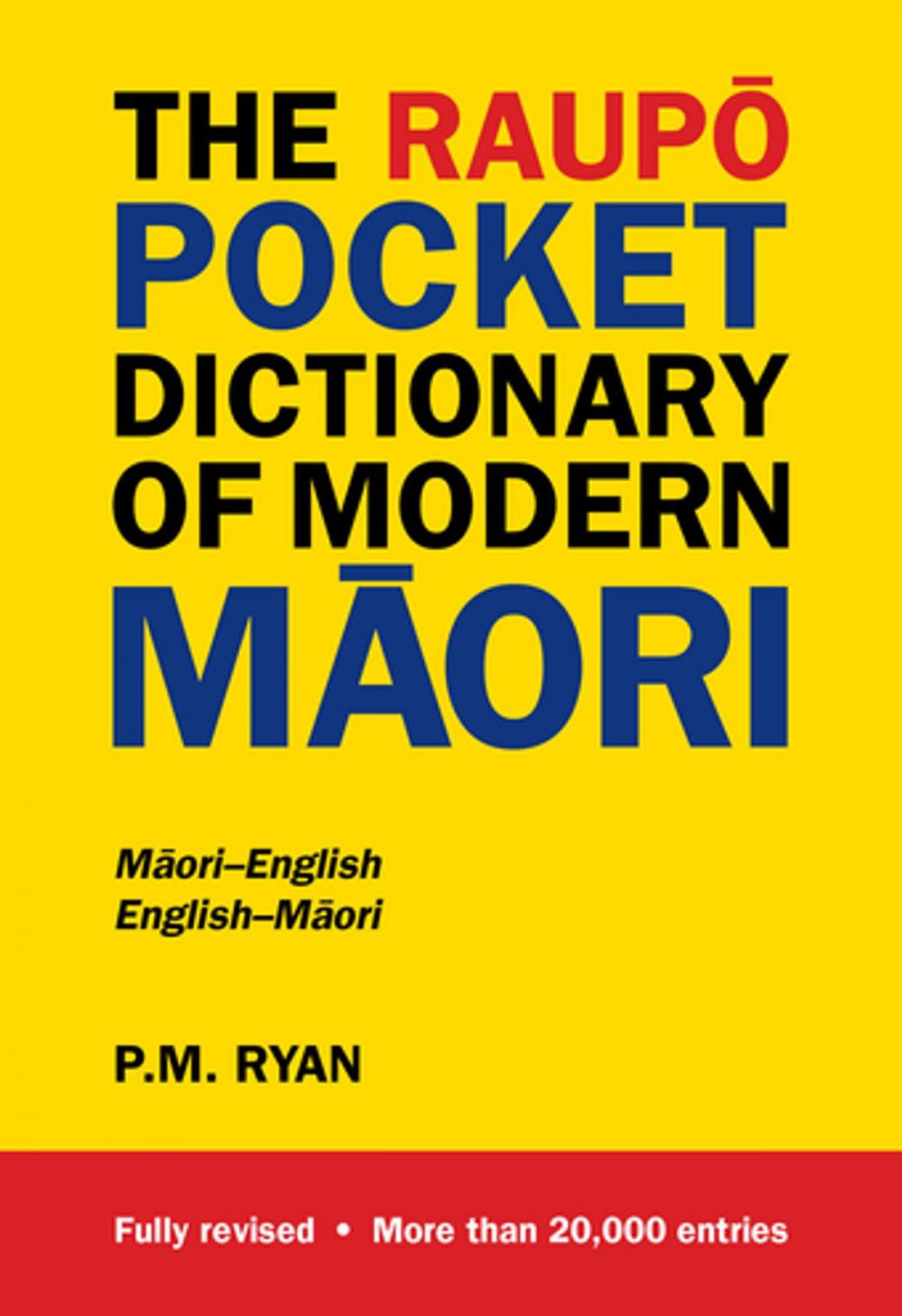 Big bigCover of Raupo Pocket Dictionary Of Modern Maori