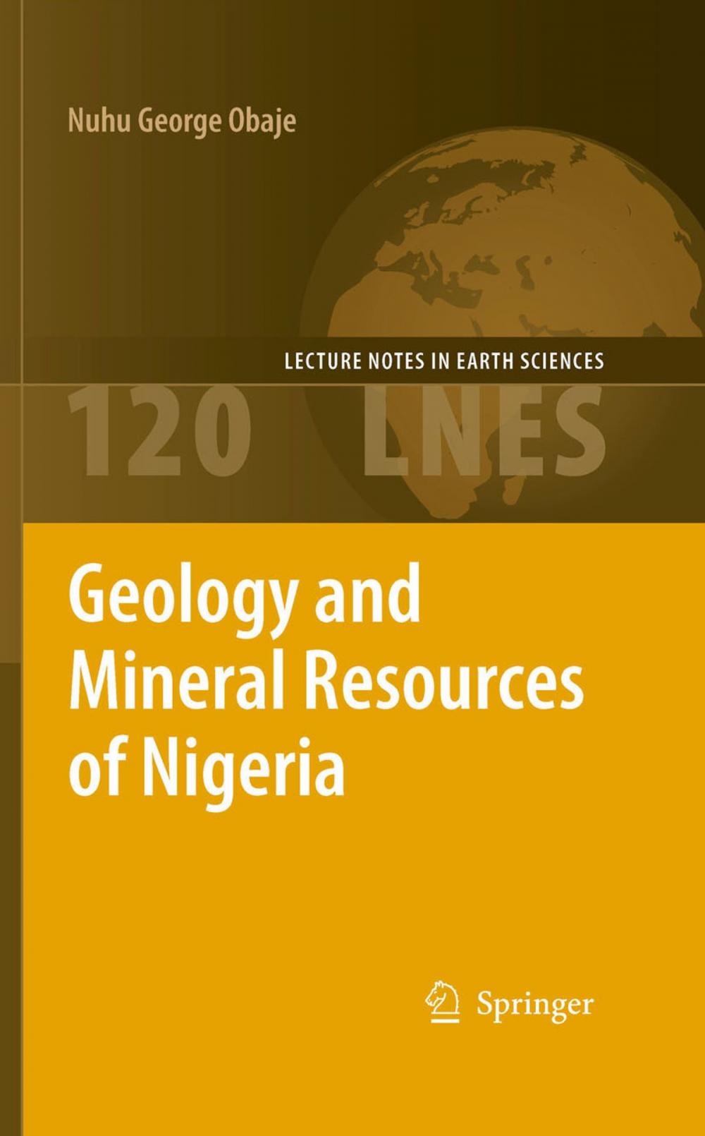 Big bigCover of Geology and Mineral Resources of Nigeria