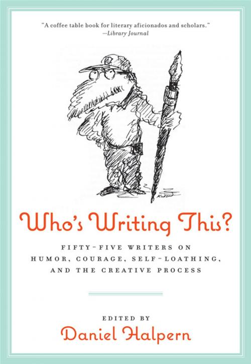 Cover of the book Who's Writing This? by Dan Halpern, HarperCollins e-books