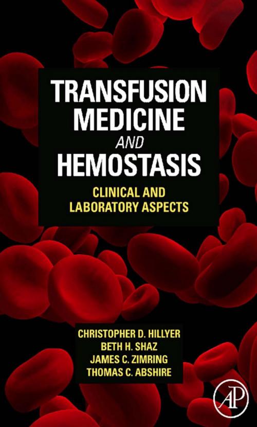 Cover of the book Transfusion Medicine and Hemostasis by , Elsevier Science