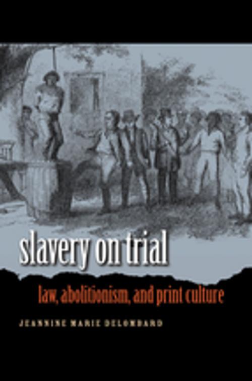 Cover of the book Slavery on Trial by Jeannine Marie DeLombard, The University of North Carolina Press