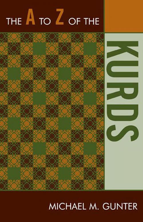 Cover of the book The A to Z of the Kurds by Michael M. Gunter, Scarecrow Press