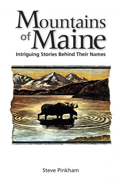 Cover of the book The Mountains of Maine by Steve Pinkham, Down East Books