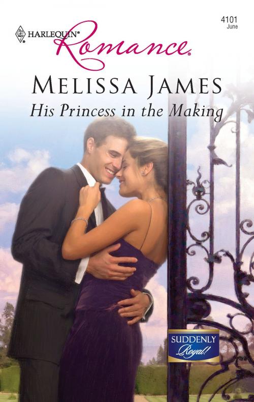 Cover of the book His Princess in the Making by Melissa James, Harlequin