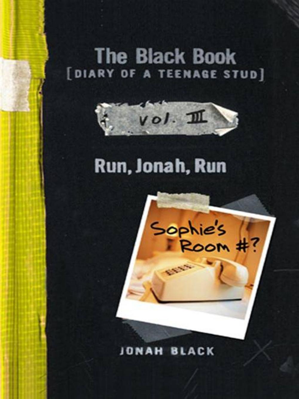 Big bigCover of The Black Book: Run, Jonah, Run