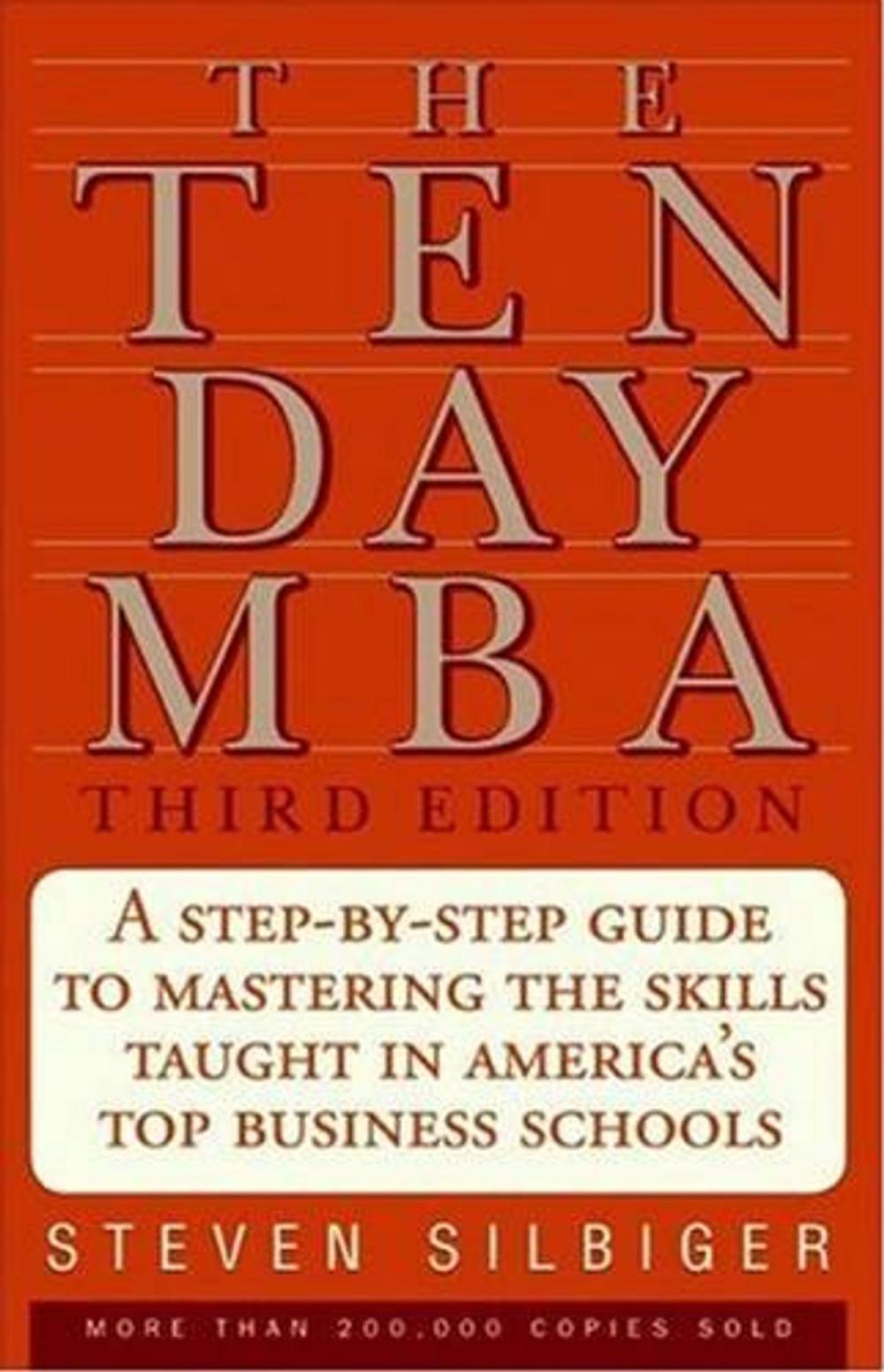 Big bigCover of The Ten-Day MBA 3rd Ed.